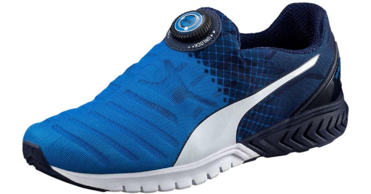 ساعات تيد بيكر PUMA Rubber Ignite Dual Disc Men's Running Shoes in Blue for Men ... ساعات تيد بيكر